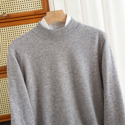 Half-collar Wool Sweater Male eprolo