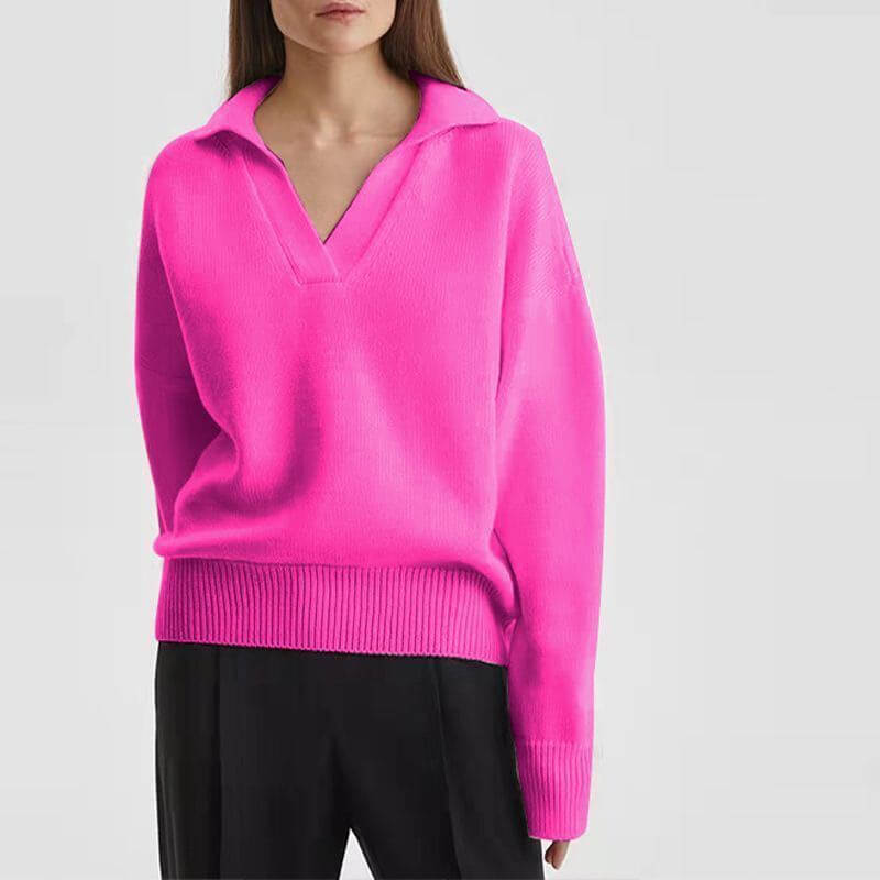 Women's Sweater With Pullover Knitted Top eprolo