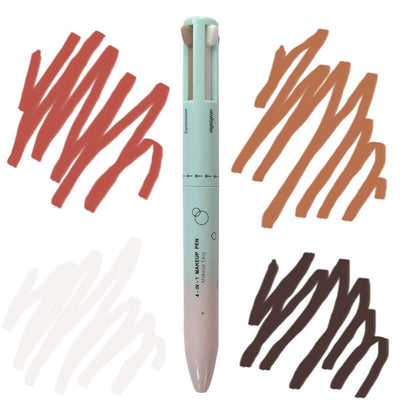 4 in 1 makeup pencil 4 in 1 makeup pencil 4 colors 4 colors lip liner highlight eye shadow eyeliner eyebrow pencil 4in1 eprolo