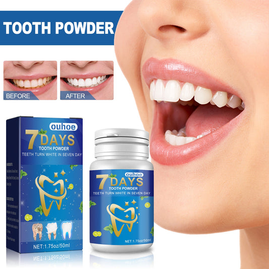 Teeth Whitening Cleaning Powder, Beauty Teeth Stain Removal Fresh Mouth Teeth Cleaning Powder eprolo