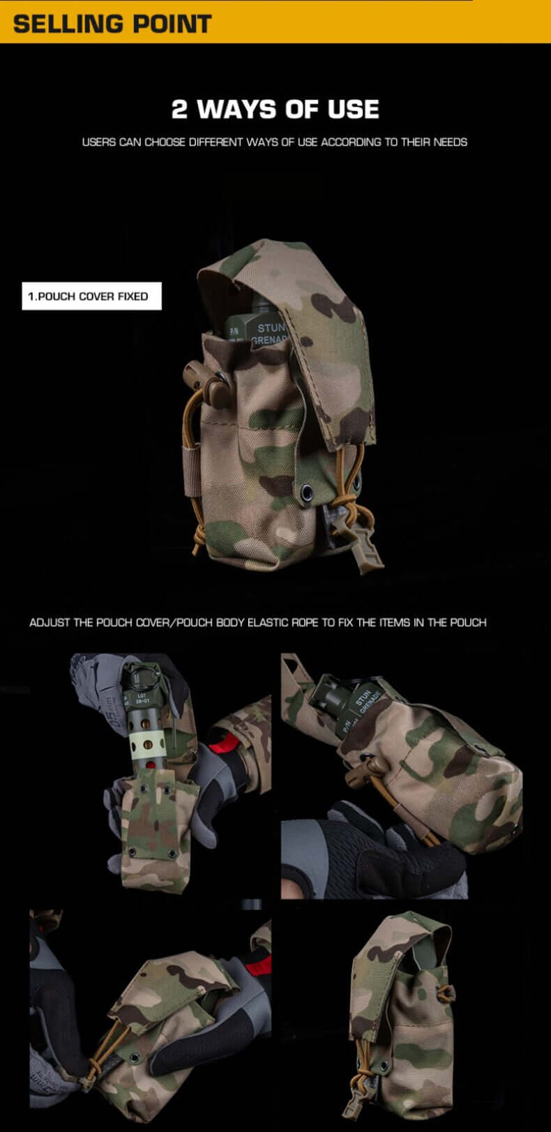 Multifunctional Camouflage Tactical Bag eprolo