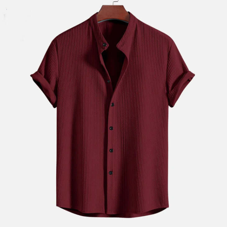 Short Sleeve Loose Shirt Top Summer Mens Clothing Astrazona