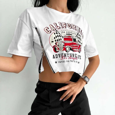 Trendy Versatile T-shirt Women eprolo