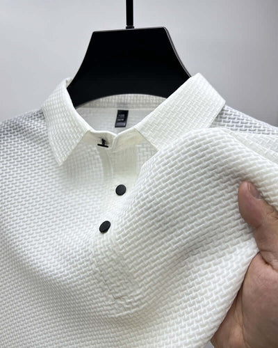 Mesh Ice Silk Short Sleeve T-shirt Mens Clothing Astrazona