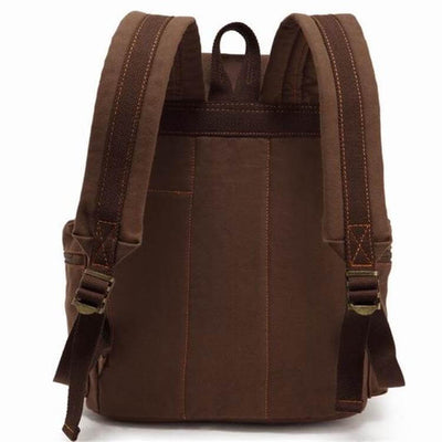 Men's And Women's Canvas Backpack 15.6 Inches Large Capacity Astrazona