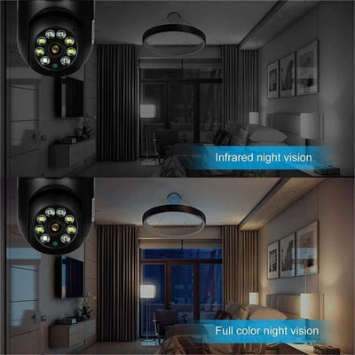 E27 Light Bulb 1080P IP Camera 5G Wi-Fi Night Smart Home Wireless Security eprolo