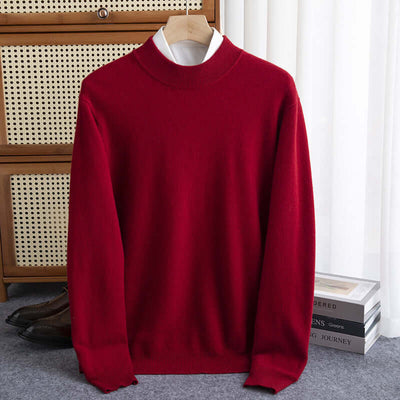 Half-collar Wool Sweater Male eprolo