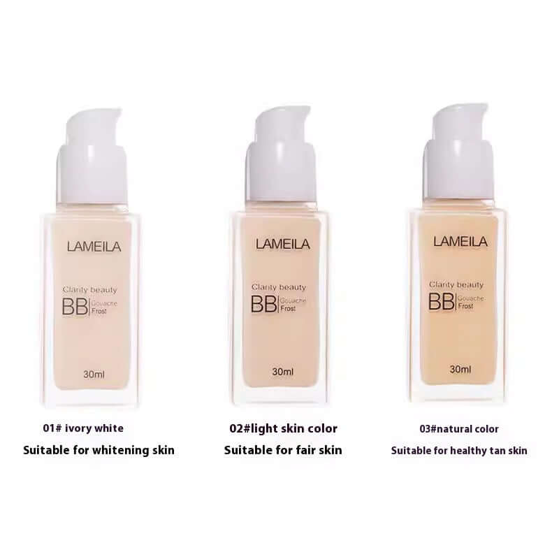 LaMeiLa Liquid Foundation Moisturizing Concealer Long-lasting Finishing Natural eprolo
