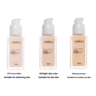 LaMeiLa Liquid Foundation Moisturizing Concealer Long-lasting Finishing Natural eprolo