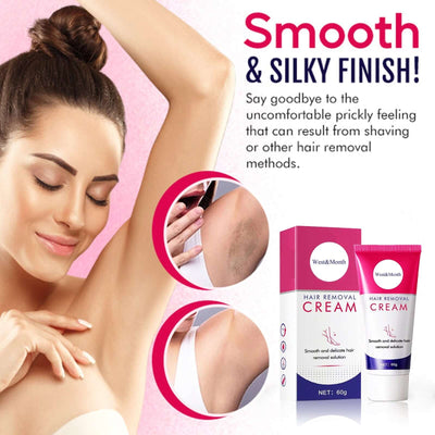 Hair Removal Cream, Gentle Cleansing Tender Hair Removal Cream eprolo