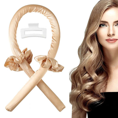 Heat-free lazy artifact curling iron sponge foam sleeping curling iron big wave curling four-piece set eprolo