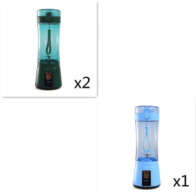 Portable Electric Fruit Juicer Wireless USB Rechargeable Mini Mixer Multifunction Summer Smoothie Blender Machine Kitchen Supplies eprolo