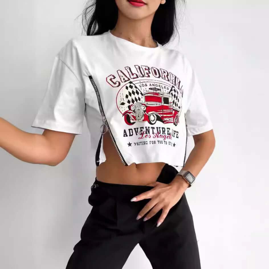 Trendy Versatile T-shirt Women eprolo