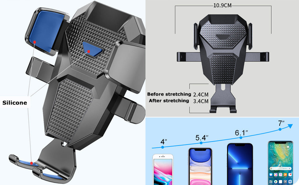 Universal Mobile Car Phone Holder Stand Cradle Mount GPS With Suction eprolo