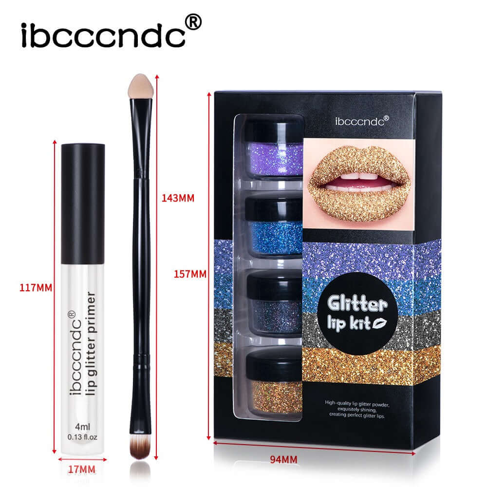 ibcccndc Glitter Lip Gloss Set eprolo