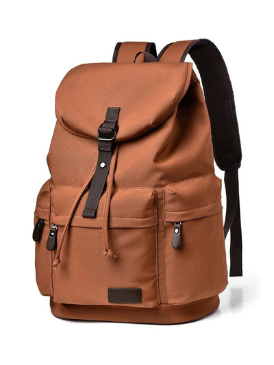 Multi Pockets Adjustable Strap Canvas Backpack Bag eprolo