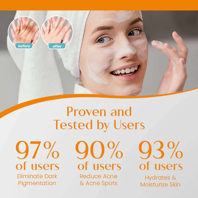 Radiant Glow Vitamin C Soap, Brightening Moisturizing Bath Cleansing Soap eprolo