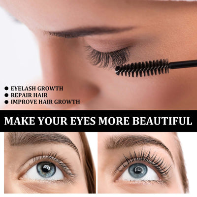 Castor Oil Mascara Daily Natural Eyelash Curl & Curl Beauty Gentle Moisturizing Treatment eprolo