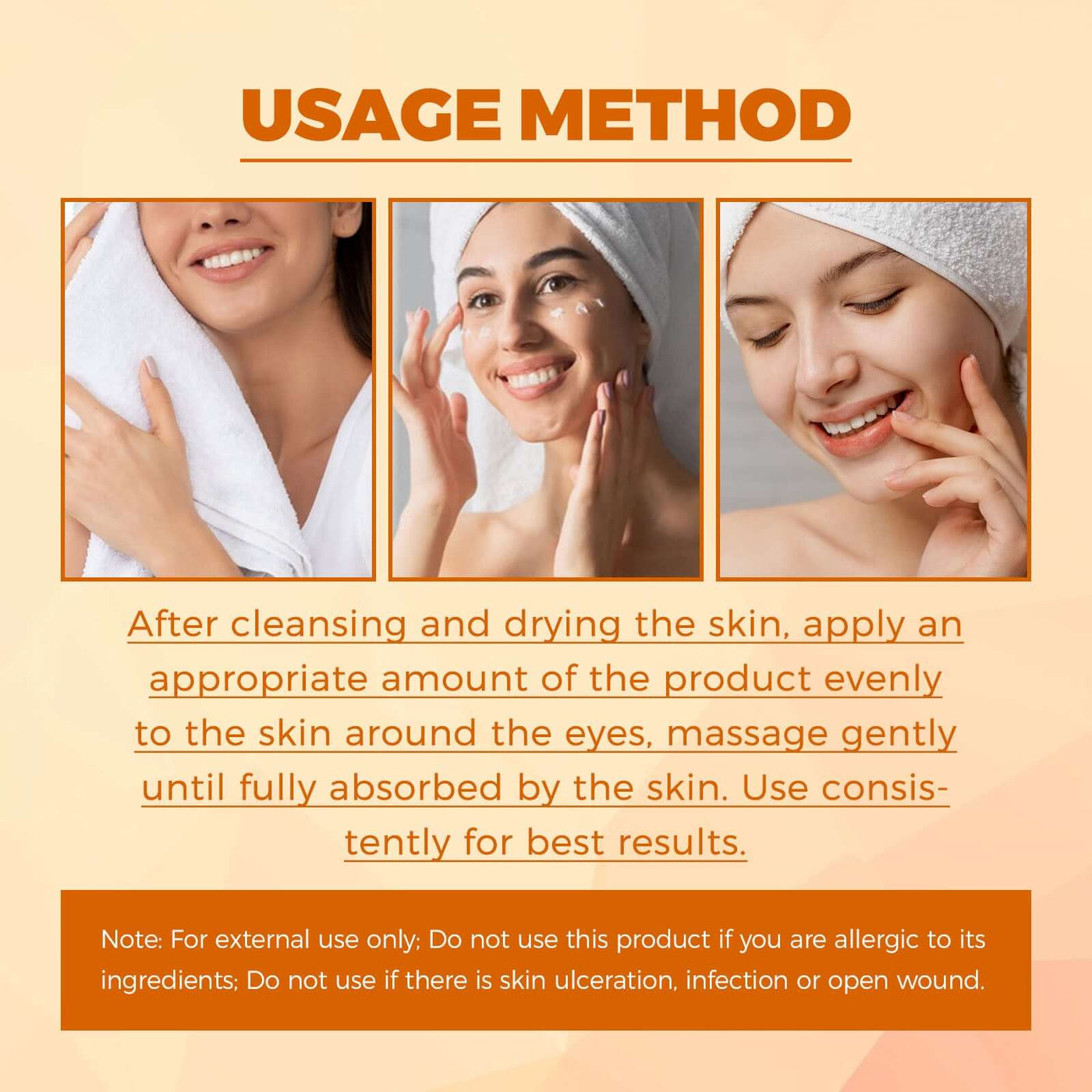 Honey Peptide Eye Cream, Repairs Firms Moisturizes Brightens Eye Cream eprolo