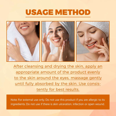 Honey Peptide Eye Cream, Repairs Firms Moisturizes Brightens Eye Cream eprolo