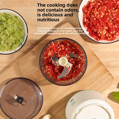 White Multi-functional Food Processor, Simple Appearance And Versatile, Multi-functional Integration, Good Helper In The Kitchen. eprolo