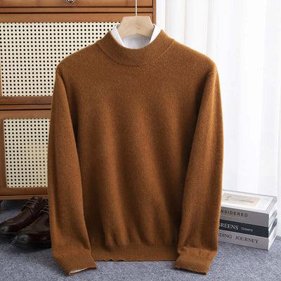 Half-collar Wool Sweater Male eprolo