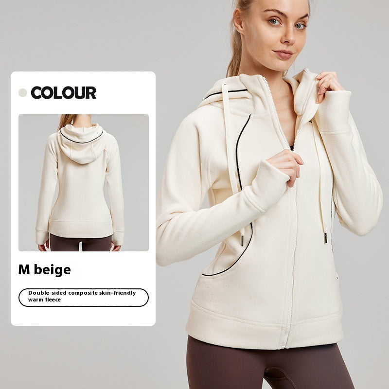 Long Sleeve Yoga Sports Jacket For Women eprolo