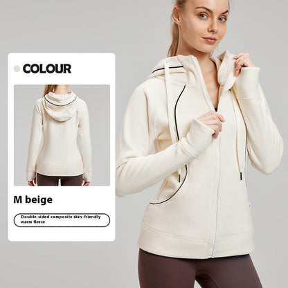 Long Sleeve Yoga Sports Jacket For Women eprolo