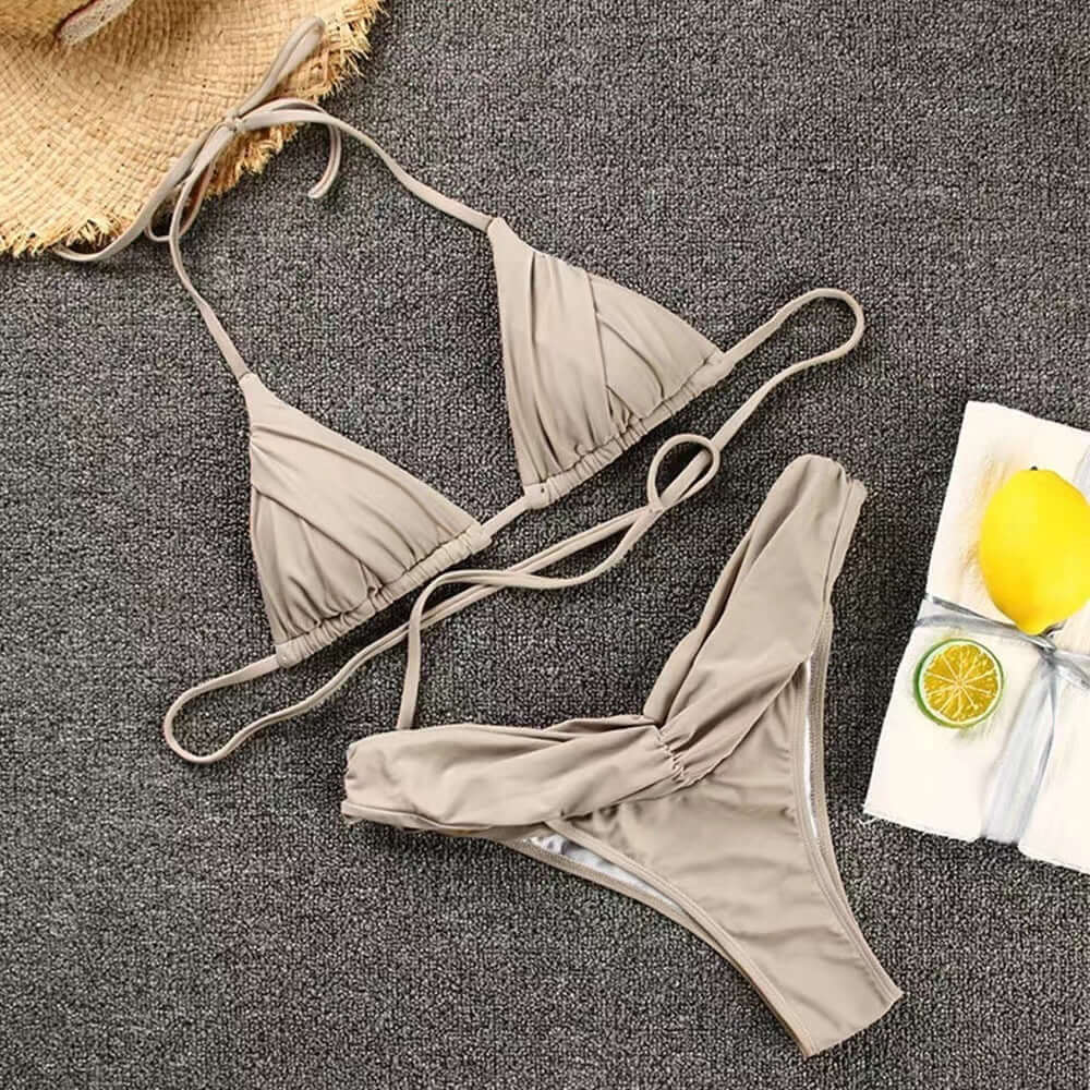 Ins Bikini Summer Beach Split Swimsuit Womens Clothing eprolo