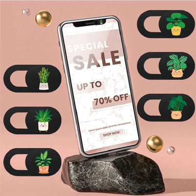 Small Potted Mobile Phone Camera Privacy Protection Cover Cover eprolo