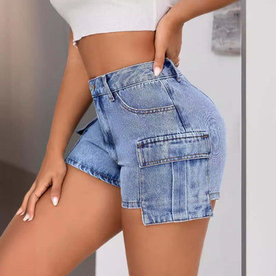 Women's Comfortable Fashion Slim Fit Denim Shorts eprolo