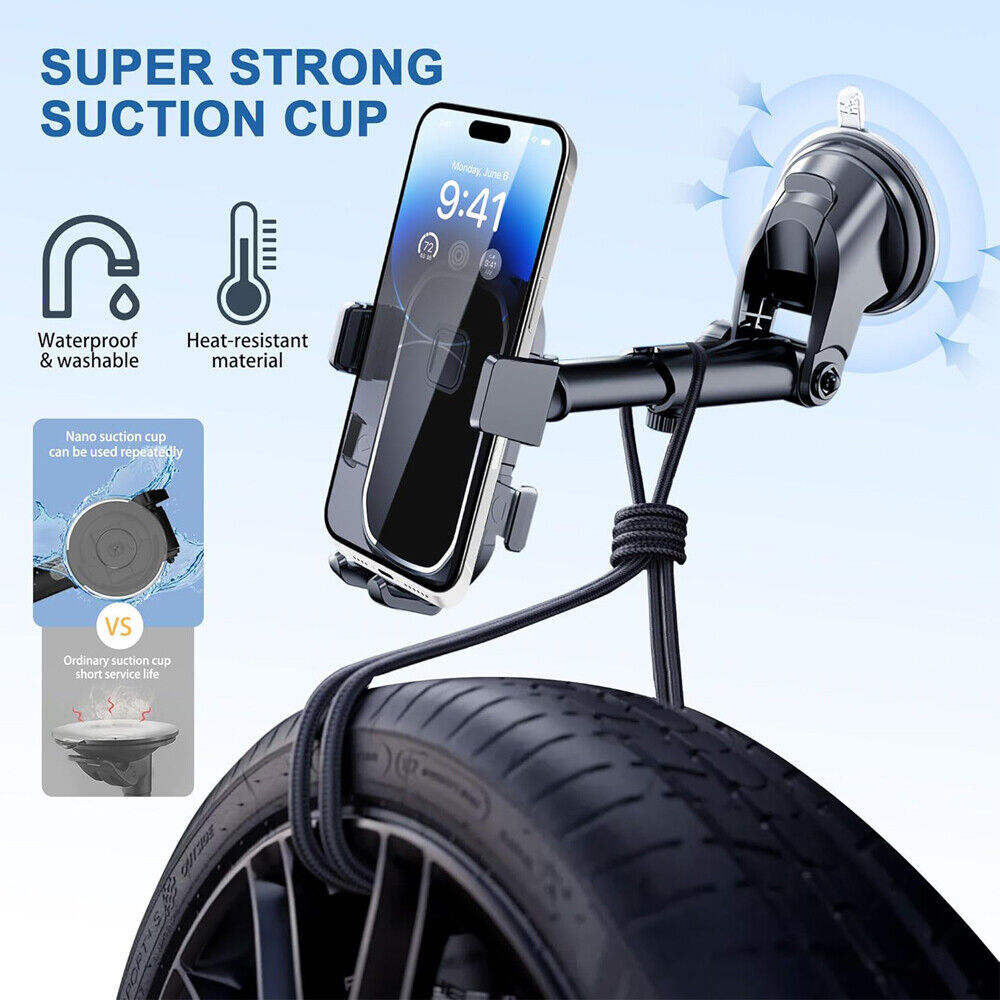 Universal Car Phone Holder 360 Windscreen Suction Mount GPS Stand Cradle UK NEW eprolo