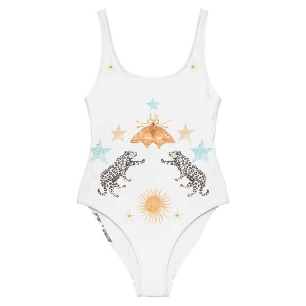 One Piece Swimsuit In White Jaguar eprolo