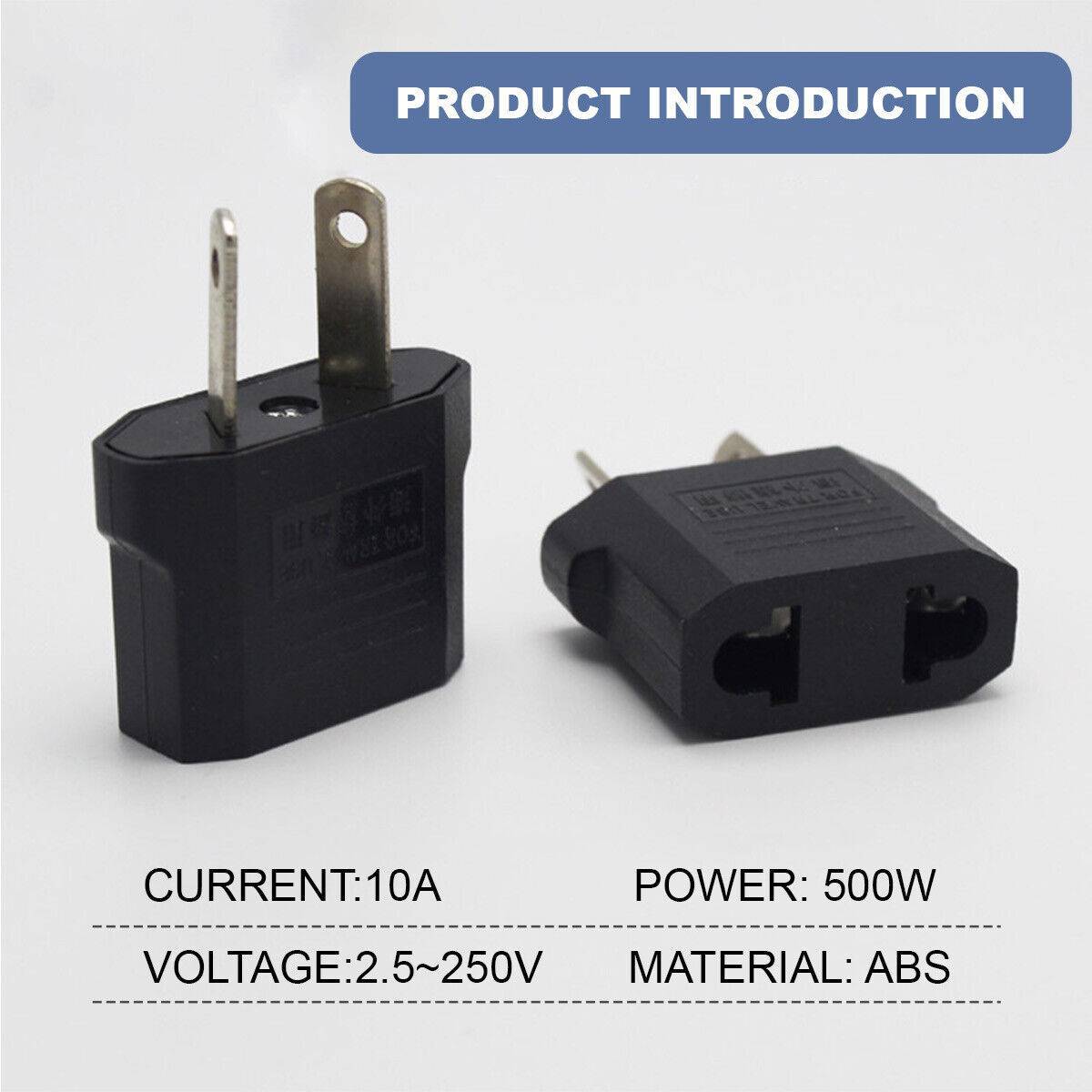 2x US Travel Adapter To Australia AC Power Plug eprolo