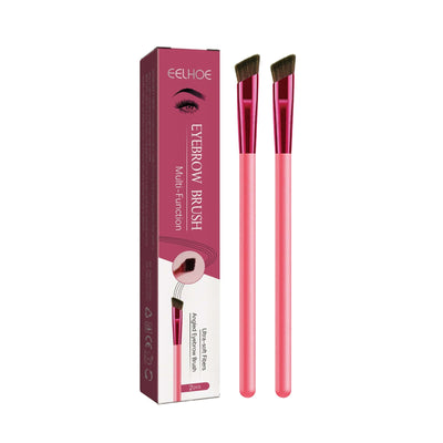 Multi-Functional Eyebrow Brush, Three-Dimensional Wild Eyebrow Concealer Brush Angle Portable Natural Hairline Eyebrow Pencil eprolo