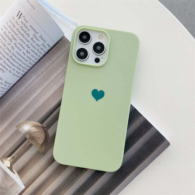Simple Love Silicone Phone Case Drop-proof Protective Cover eprolo
