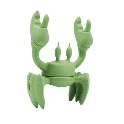 Crab pot edge clip crab silicone tableware holder spoon holder steam radiator anti slip spoon holder anti overflow device eprolo