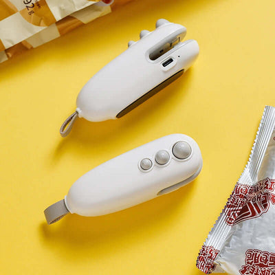 Mini Heat Bag Sealing Machine Package Sealer Bags Plastic Food Sealer Clip Bag Handheld Sealer Food Packaging Heat Sealer eprolo
