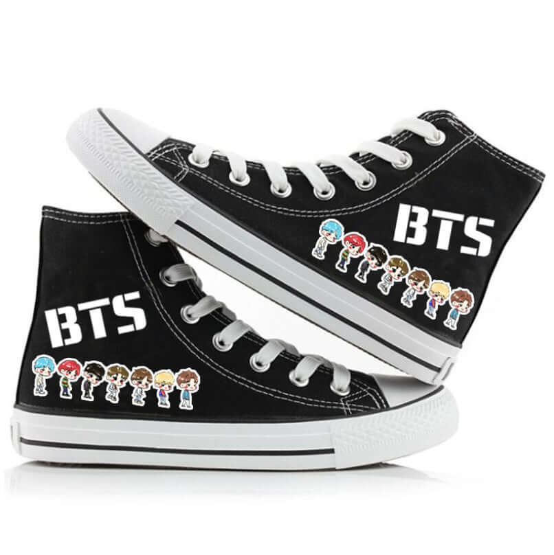 Classic couple high canvas shoes female men's shoes Korean version of breathable shoes eprolo