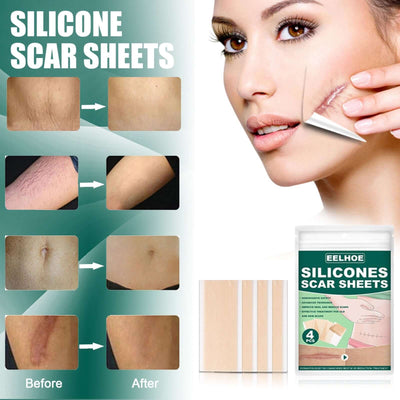 Silicone Gel Repair Patch, Fade Marks Transparent Care Skin Repair Patch eprolo