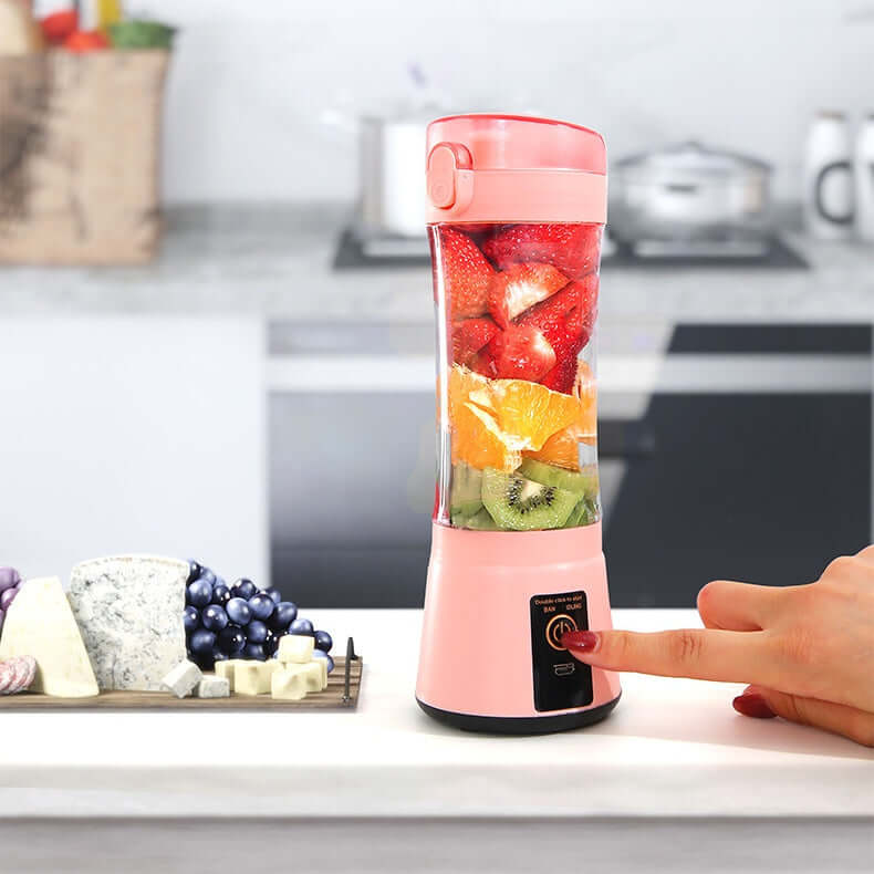 Portable Electric Fruit Juicer Wireless USB Rechargeable Mini Mixer Multifunction Summer Smoothie Blender Machine Kitchen Supplies eprolo