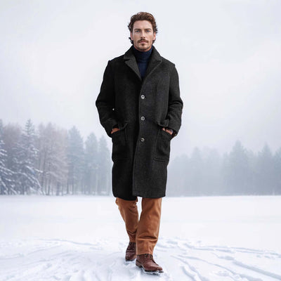 British Style Solid Color Woolen Coat Autumn And Winter eprolo