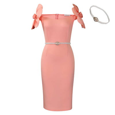 Women's Three-dimensional Floral Elegant Dress eprolo