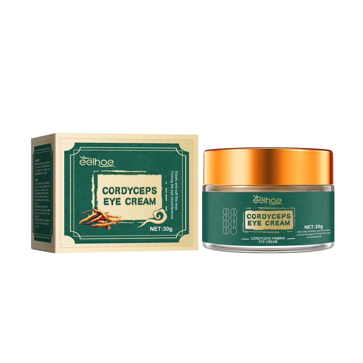 Cordyceps Eye Cream, Anti-wrinkle Hydrating Brightening Care Eye Cream eprolo