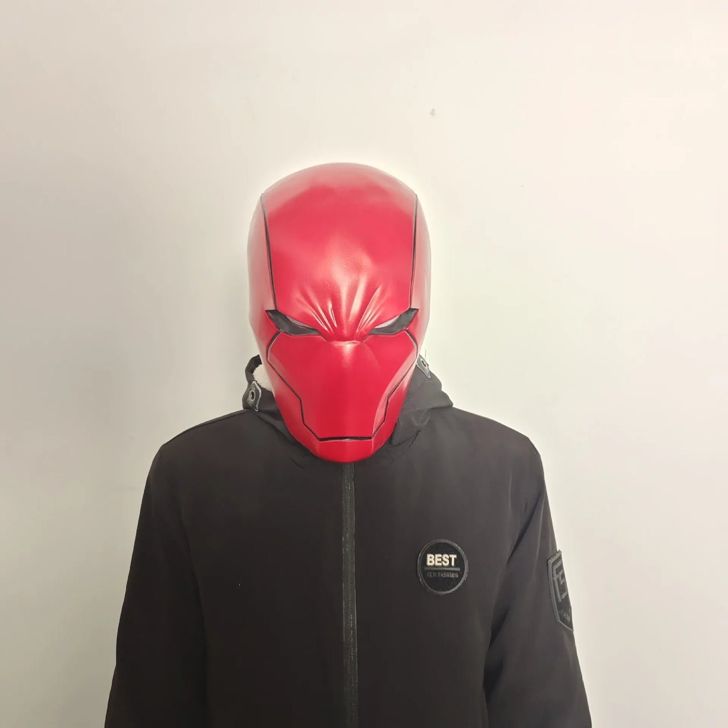 Movie Cosplay Red Hood Mask Arkham Knight The Dark Knight Masks Helmet Man Full Head Cosplay Prop Halloween Fancy Party Headwear eprolo