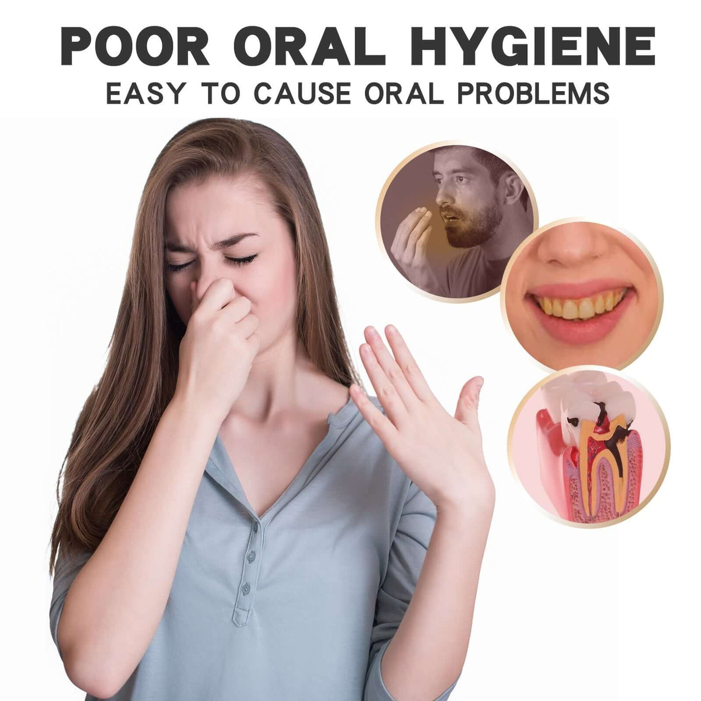 Fresh Breath Toothpaste Cleans Teeth Odor Care For Mouth Daily Whitening And Moisturizing Toothpaste eprolo
