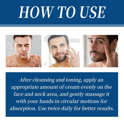 Collagen Wrinkle Remover Cream for Men, Anti Aging Fade Fine Lines Tightening Hydrating Cream eprolo