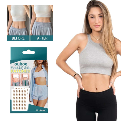 Shaped-up Belly Button Sticker, Height Beauty Body Emulates Waterproof Belly Button Sticker eprolo