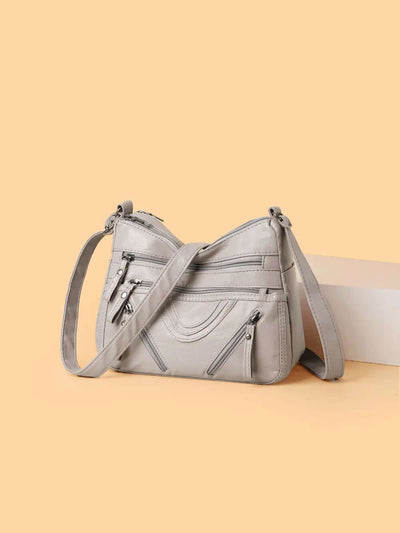 PU Multi-Compartment Crossbody Bag eprolo