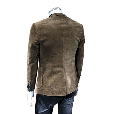 Corduroy Suit Men's Business Slim Fit Casual Small Suit eprolo